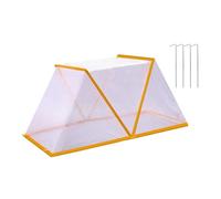 Ehwisbe Garden Row Accelerator Plants Cover 32.2" X 13" X 14.1" Foldable Raised Garden Beds Vegetable Rows Plant Protector Cover