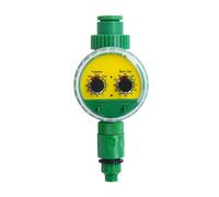Ehwisbe Green Outdoor Plastic Garden Electronic Automatic Watering Hose Green Automatic Watering Hose for Garden Outdoor Irrigation Timer Faucet Water Hose