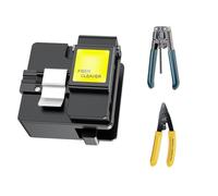 Ehwisbe HB-08 Fiber Optic Cable Cutter with Plier Stripping Tool for Bare Fiber Optical Cables Jumper Pigtail Cutting