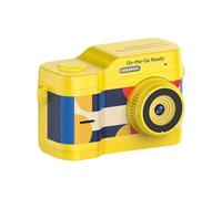 Ehwisbe HD Action Camera 1080P Mini Thumb Design 0.96" Retractable Lens Supports Memory Card Compact Camcorder Video Recording Keychain Device Retro C