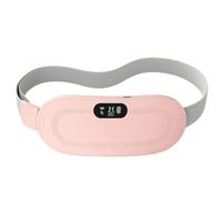 Ehwisbe Heating Pad for Period Cramps Menstrual Pain Relief Vibration Massage Fast Heating Wearable Belt 3 Heat Levels, 4 Massage Modes USB Rechargeable for Abdomen & Back