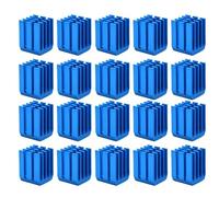 Ehwisbe Heating Sink for TMC2100 for 3D Printer Stepper Motor Driver Heat Sinks Cooling Block Heatsink for LV8729 DRV8825 Drive Modules