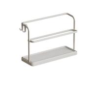 Ehwisbe Home Desktop Double-Layer Cup Holder for Tea Set, for Teacups, and Water Cups- Upside-Down Drain Rack Design
