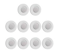 Ehwisbe Home Organizer Hooks 10PCS Magnetic Remote Control Holder Wall Mount Adhesive TV/Air Conditioner Storage