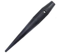 Ehwisbe Iron Workers Tool, Bull Pin Heat-Treaded Steel Ironworker Tools with Black Finish and Tether Hole, 1-5/16-Inch X 10 Inch