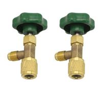 Ehwisbe Kitchen Home Improvement Accessories 2pcs Tap Valve Bottle Opener CT341 Air Conditioning for 7/16 28 Un Thread 7x4cm Bar