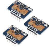 Ehwisbe LD2410C Human Body Induction Presence Radar Sensor Module 3pcs HLK-LD2410 Millimeter Wave 24GHz ISM Band Non-Contact Serial Port Detection
