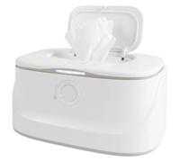 Ehwisbe LED Light USB Baby Wipe Warmer Adjustable Temperature Heating Keep Warm Box Diaper Dispenser Portable Large Capacity