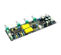 Ehwisbe LM4610 Tone Control Board, HiFi Stereo Preamp Module, 3D Surround and Equal Loudness Volume, AC 12V-0-12V