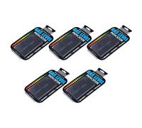 Ehwisbe Magnetic Gas Cylinder Tool Propane Magnetic Gauge Bottle Temperature Measuring 5Piece