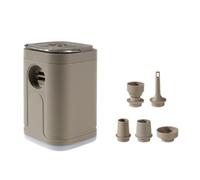 Ehwisbe Mini Battery Powered Air Pump 5V Electric for Car Air Bed Pump for Car Swimming Ring& Mattress Inflator Set