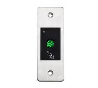 Ehwisbe Mini IP66 Waterproof RFID Reader Keyless Door Opener Access Control Scanner Embedded Fingerprint Reader for 800 Users
