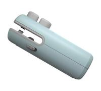 Ehwisbe Miniature Rechargeable Plastic Bag Sealing Machine, Portable Household Pressure Cutting and Sealing Device B