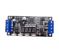 Ehwisbe MOS Tube Delay Time Module Tube Delay Time Module DC 12V-24V Delay Time Module Timing Loop 2-Way Two-Way Switch Control Board Module