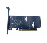 Ehwisbe PCIE 4.0 16X 2 Port to SlimSAS SFF-8654 Adapter Card External Expansion Card Graphics Card SFF-8654-8i SFF8654 Riser Card