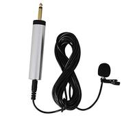 Ehwisbe Portable External 3.5mm Hands-Free Mini Wired Collar Clip Lapel Lavalier Microphone Lound Speaker for Music PC Laptop