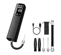 Ehwisbe Portable Smart Electric Ball Pump-Portable Fast Inflation& Digital Display with Precise Pressure Gauge for Football Basketball