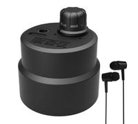 Ehwisbe Portable Water Leakage Detector High-Strength Cement Steel Pipe Wall Microphone Listening Detector Water Pipes Fire Pipeline Leak Detection Tool