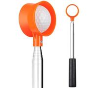 Ehwisbe Professional for Water, 12Ft Stainless Steel Golf Ball Retriever, Telescopic Design