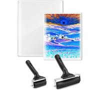Ehwisbe Reusable Gel for Monoprinting Plate-A5(5" X 7")-for Card Making, Journaling-No Aging& Bubbling, Gel Printing Plate