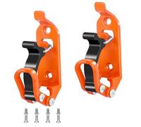 Ehwisbe Roof Rack Shovel Mount Shovel Holder Clamp Wall Mount Kit 2 PCS Shovel Mount for Roof Rack