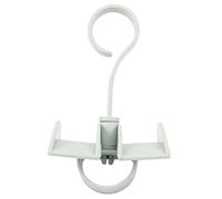 Ehwisbe Rotating Storage Rack Bag Hanger Without Punch Clothes Plastic Rack Tie Coat Closet Hanger Wardrobe Organizer Green
