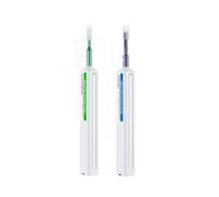 Ehwisbe SC/FC/+ LC/One-Click Cleaning 2PC Fiber Optic Cleaner Pen Set 2.5mm 1.25mm Fiber Optic Cleaning Pen