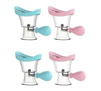 Ehwisbe Silicone Squeeze Eyewash Cup Suitable for Eye Socket Cleaning Transparent Silicone Cup