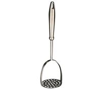 Ehwisbe Silver Stainless Steel Potato Masher Household Potato Press Manual Multifunctional Masher Masher