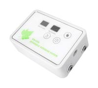 Ehwisbe Timeable Plant Waterer Intelligent Timed Watering for 16 Potted Adjustable Drip- Plant Waterer Timer