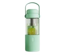 Ehwisbe Transparent Glass Coffee Mug Multi-Use Drinkware for Coffee Includes Tea Filter B
