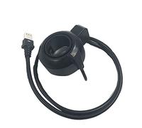 Ehwisbe TSDZ2 Electric Bicycle Handle Thumb Throttle for Mid Drive Motor VLCD5 Display 3Pin Speed Switch Kit