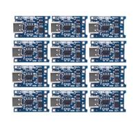 Ehwisbe Type-C 18650 Lithium Battery Charger Module 12Pcs 5V 1A Charging Board Featuring Dual Protection Functions for DIY Projects