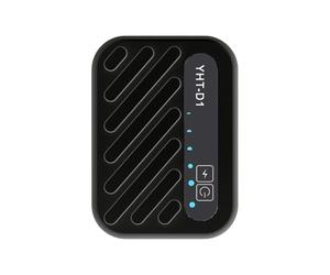 Ehwisbe USB Rechargeable Mini Aquarium Oxygen Air Pump Ultra Silent Fish Tank Oxygen Pump Super Silent Portable Black