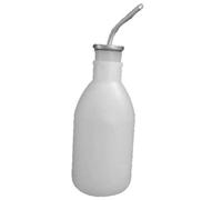 Ehwisbe Water Bottle Fountain for Laboratory for Use, 500ml Capacity, Includes Straight and Curved Pipes, Ideal for Feeding Cages A