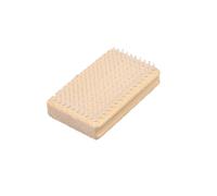 Ehwisbe Wooden Handle Nylon Ski Waxing Brush 1PC Snowboard Maintenance Tool Skis Accessory Snow Brush
