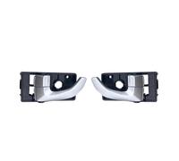 EHWLFVX Door Handles Interior for Hyundai for Tucson 2005-2009 Car Accessories 2Pcs Car Interior Inside Door Handle Left Right Replacement Set(Silver)