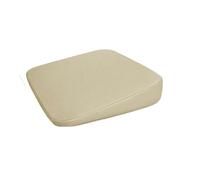EHWLFVX Improve Driving Vision Ergonomic Design Extra Height Car Seat Cushion Wedge Cushions Butt Pad Car Seat Covers(6CM Beige)