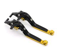 EHWLFVX Motorcycle Brake Clutch Lever for NSS for Forza 350/300/250/125/150/750 2010-Present Clutch Lever Brake Set Adjustable Motor Handle Levers(BK.BK.GD.GD)