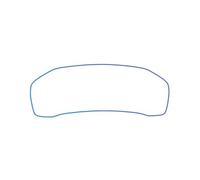 EHWLFVX Screen Protectors For BMW 4 Series G22 G23 G26 MK2 2021 2022 Car Navigation Instrument Film Touch Full Screen Protector Tempered Glass Accessories(B instrument)