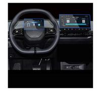 EHWLFVX Screen Protectors For MG 4 EV 2023 10.25 Inch Car GPS Navigation Dashboard Tempered Glass Central Screen Protector Film(GPS and Dashboard)