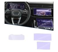 EHWLFVX Screen Protectors For Q7 4M MK2 For Q8 MK1 2019-2022 Car Navigation Instrument Film Full Screen Protector Tempered Glass Accessories(GPS AC instrument)