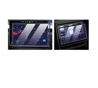 EHWLFVX Screen Protectors For Tesla For Model 3+ 2024 For Highland Navigation And Rear Display Center Console HD Film Protection Tempered Glass Screen Protector(Front and rear Blue)