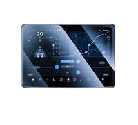 EHWLFVX Screen Protectors For Tesla For Model Y For Juniper For Model 3 For Highland Screen Protective Tempered Film Touch Screen Tempered Glass Films(Anti-Blue Front)