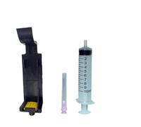 EHxCUF 12. 7mm 25. 4mm Ink Cartridge Refill Tool Snap Fill Compatible With Handheld Thermal Inkjet Printers Like 2588 2580 JS12 JS10 2790K 3108K IQ800(100ml Black)