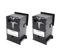 EHxCUF 1PC To 5PC Compatible Maintenance Ink Tank For SureColor SC-F500 SC-F570 F500 T5170 T2170 T3160 Printers Maintenance Box Replacement(2 maintenance boxes)
