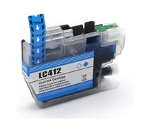 EHxCUF 1set LC401 Ink Cartridge Compatible With MFC J1010DW MFC J1012DW MFC J1170DW Printer LC401XL Ink Cartridge(CYAN)