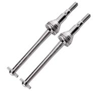 EHxCUF 2 Piece Metal Drive Shaft Upgrade Components Compatible With 1/16 Scale RC Car Models 16410 16207 16208 14209 14210 Compatible Parts
