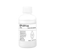 EHxCUF 250ML EP-DTF Ink Kit 1PC For Direct Transfer Film PET Film Compatible With Desktop And Large Format DTF Printers Includes 1BK 1C 1M 1Y 1WH Inks(WH)