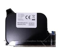EHxCUF 2590 W3T10B Ink Cartridge Compatible With Handheld Inkjet Printer Solvent Black Quick Drying Ink Cartridges Replacement